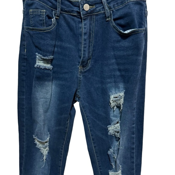 BYOUCOSY - distressed jeans - size M (6) - Picture 2 of 6